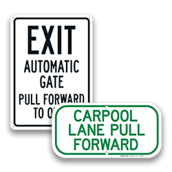 Image of Parking Lot Directional Signs