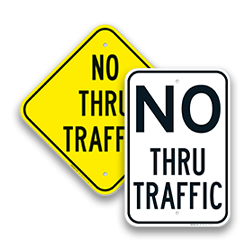 Image of Traffic Access Control Signs