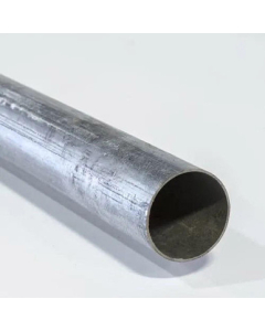 Pipe Post 8' Color-Galvanized, Diameter-2 3/8", Gauge-16 Gauge, Material-Steel, Type-Sign Post, Wall Thickness-.065"