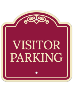 Visitor Parking D&eacute;cor Sign