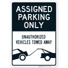 Assigned Parking Only Sign