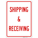 Shipping & Receiving Sign