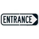 Entrance Right Arrow Sign