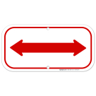 Bidirectional Arrow Sign