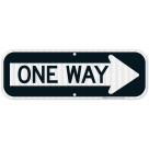 One Way Right Arrow Sign