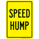 Speed Hump Sign