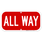All Way Sign