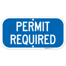Permit Required Sign
