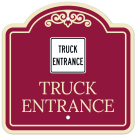 Truck Entrance Décor Sign