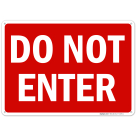 Do Not Enter Sign