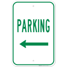 Left Arrow Parking Sign Left Arrow Parking Sign