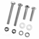 Sign Attachment Kit for Posts. Sizes 12x12 and up, 12x18 and up. Bolts, Nuts, Zinc and Nylon Washers. Sign Attachment Kit for Posts. Sizes 12x12 and up, 12x18 and up. Bolts, Nuts, Zinc and Nylon Washers.