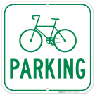 Bike Parking Sign Bike Parking Sign