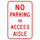 Maryland Handicap Parking Sign, No Parking In Access Aisle Sign Maryland Handicap Parking Sign, No Parking In Access Aisle Sign