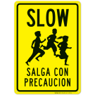 Slow Spanish Sign, Traffic Sign Slow Spanish Sign, Traffic Sign