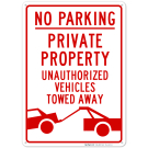 No Parking Private Parking Sign No Parking Private Parking Sign