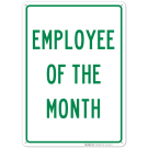 Employee Of The Month Sign Employee Of The Month Sign