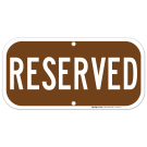 Reserved Sign Reserved Sign