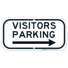 Visitors Right Side Parking Sign Visitors Right Side Parking Sign