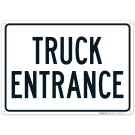 Truck Entrance Sign,(SI-67451) Truck Entrance Sign,(SI-67451)