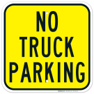 No Truck Parking Sign, (SI-67461) No Truck Parking Sign, (SI-67461)