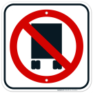 National Network Prohibited Sign National Network Prohibited Sign