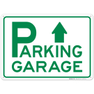 Parking Garage With Up Arrow Sign Parking Garage With Up Arrow Sign