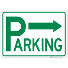 Parking With Right Arrow Sign,(SI-67554) Parking With Right Arrow Sign,(SI-67554)