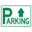 Parking With Up Arrow Sign Parking With Up Arrow Sign
