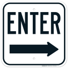 Enter Sign Right Arrow Sign Enter Sign Right Arrow Sign