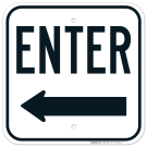 Enter Sign Left Arrow Sign Enter Sign Left Arrow Sign