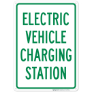 Electric Vehicle Charging Station Sign Electric Vehicle Charging Station Sign