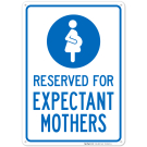 Reserved For Expectant Mothers With Graphic Sign Reserved For Expectant Mothers With Graphic Sign