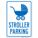 Stroller Parking With Graphic Sign,(SI-68154) Stroller Parking With Graphic Sign,(SI-68154)
