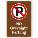No Overnight Parking Sign,(SI-68221) No Overnight Parking Sign,(SI-68221)
