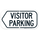 Visitor Parking Left Sign Visitor Parking Left Sign