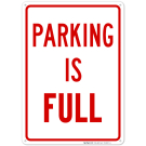 Parking Lot Is Full Kit Sign Cast Iron Base And Post Sign Parking Lot Is Full Kit Sign Cast Iron Base And Post Sign