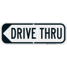 Drive Thru Left Arrow Sign Drive Thru Left Arrow Sign