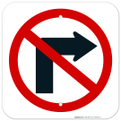 No Right Turn Sign No Right Turn Sign