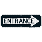 Entrance Right Arrow Sign,(SI-69456) Entrance Right Arrow Sign,(SI-69456)