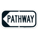 Pathway Left Arrow Sign Pathway Left Arrow Sign