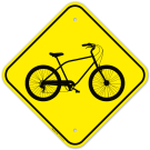 Bicycle Graphic Sign Bicycle Graphic Sign