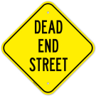 Dead End Street Sign Dead End Street Sign