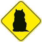 Fatcat Graphic Sign Fatcat Graphic Sign