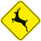Deer Graphic Sign Deer Graphic Sign