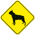 Boston Terrier Graphic Sign Boston Terrier Graphic Sign