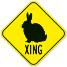 Bunny Crossing Sign Bunny Crossing Sign