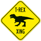 Trex Crossing Sign Trex Crossing Sign