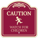 Caution Watch For Children Décor Sign Caution Watch For Children Décor Sign