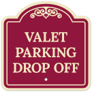 Valet Parking Drop Off Décor Sign Valet Parking Drop Off Décor Sign